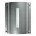 Stingray Saturn 26Q 277V Two Light Outdoor Wall Sconce in Silver