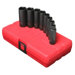 Socket Set Impact 3/8In. Drive 8Pc Deep Met 6 Pnt