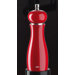 Verona 6" X 2" Pepper Mill in Red lacquered