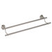 Bannockburn 24" Double Towel Bar in Brushed Nickel
