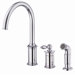 Prince Single Handle Single Hole Kitchen Faucet with Spray