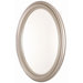 Oval Deco 24" x 29" x 5.5" Framed Medicine Cabinet