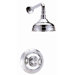 Volume Shower Faucet Trim  Set with Cross Handle