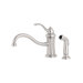 Marielle One Handle Centerset Kitchen Faucet with Side Spray