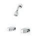 Bedford Two Handle Diverter Shower Faucet