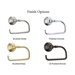 Catalina Single Post Toilet Paper Holder