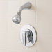 Ceramix Volume Shower Head and Arm Trim