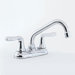 Colony Soft Deck Mounted Laundry Faucet with Double Lever Handle