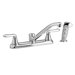 Colony Soft Single Handle Centerset kitchenFaucet with Optional Side Spray