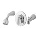 Ceramix Diverter Tub/Shower Faucet Trim Kit
