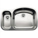 Wave 1 1/2 Reverse Bowl Undermount Kitchen Sink