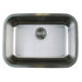 Stellar Medium Single Bowl Undermount Kitchen Sink