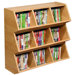 Stackable Oak Mud Bins