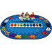 Bilingual Spanish "Paint by Numero" Kids Rug