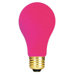 60W Ceramic A19 Incandescent Bulb in Pink