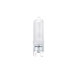 40W Frost Halogen Line Voltage G9 Flat Pin Bulb