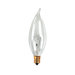 25mm 40W Incandescent Flame Tip Chandelier Bulb in Clear