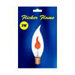 E12 Candelabra Base Incandescent Flame-Tip Chandelier Flicker Bulb