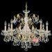 Century 9 Light Chandelier with Handcut Crystal