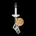 La Scala Rock Crystal One Light Wall Sconce