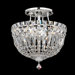 Petit Crystal Deluxe Semi Flush Mount