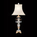 Pirouette One Light Table Lamp in Cream