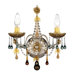 The Rose Two Light Wall Sconce