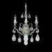 Versailles Rock Crystal Three Light Wall Sconce