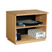 Modular Real Oak Wood Veneer 29.5" Oak Panel Open Storage Cabinet