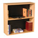Modular Real 36" H Bookcase in Oak Wood Veneer