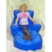 Kidz Rule Club Chair and Ottoman Set