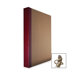 Recycled Binder, D-Ring, 1", 10-3/4"x12", Red
