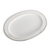 Platinum Wave 14" Oval Platter