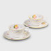 Jeune Fleur Cup and Saucer (Set of 2)