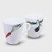 Kyoka Syunsai 10 oz. Mug Cup (Set of 2)