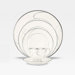 Platinum Wave 20 Piece Dinnerware Set