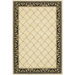 Sierra Mar Marielouise Ivory/Black Rug