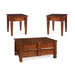 Edgewood 3 Piece Coffee Table Set