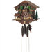 11" Cuckoo Clock with Beer Drinker and Water Wheel