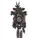 14" Traditional Cuckoo Clock with Deer and No Posthorn