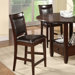 Morgan Counter Height Chair With Faux Leather Cushion