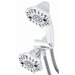 PowerSelect Combo 7 Spray Fixed and Handheld Showerheads