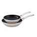 Nouvelle Stainless Steel 2-Piece Non-Stick Skillet Set