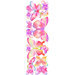 Unique Fluttering Butterfly Accents Peel and Stick in Springtime Pink