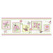 Whimisical Wall Springtime Border in Pink Lemonade