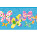 Whimsical Children's Vol. 1 Butterfly Border in Blue
