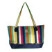 Multi Stripes Computer Tote