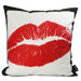 Kiss Me Feather Filled Pillow