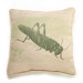 Grasshopper Etching Pillow