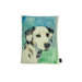 Dalmation Watercolor Feather Filled Pillow